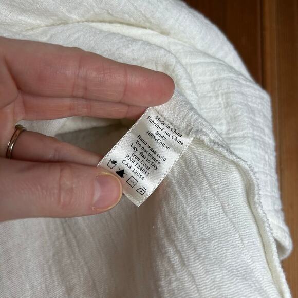 The Odells Gauzy Micro Mini Skirt Women’s Small White Dainty Dollcore Summer - Picture 3 of 8